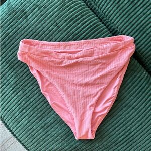 Carve Designs Ribbed Pink Swimwear